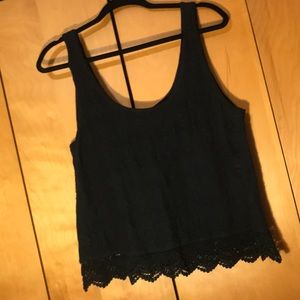 American Eagle Black tank top